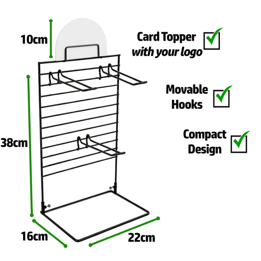 Snazzy Frog Shop in a Box Stand 30 souvenir display dimensions