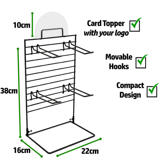 Snazzy Frog Shop in a Box Stand 40 souvenir display dimensions