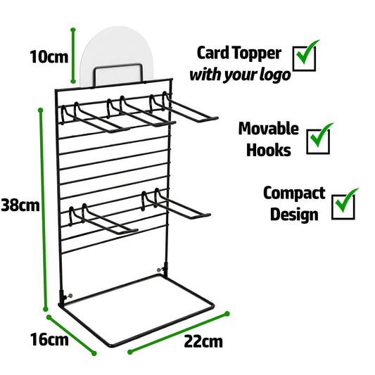 Snazzy Frog Shop in a Box Stand 50 souvenir display dimensions