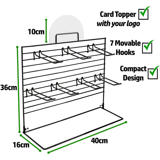 Snazzy Frog Shop in a Box Stand 70 souvenir display dimensions