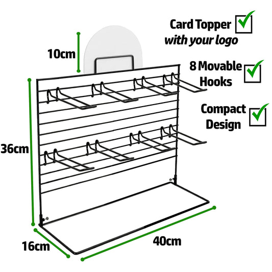 Snazzy Frog Shop in a Box Stand 80 souvenir display dimensions